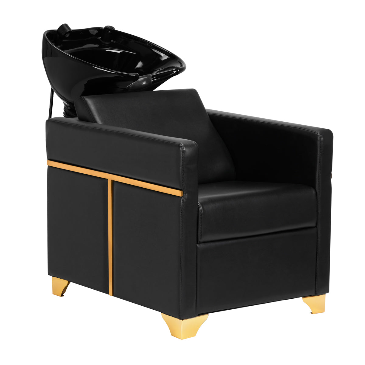 Hairdressing wash unit Toledo black