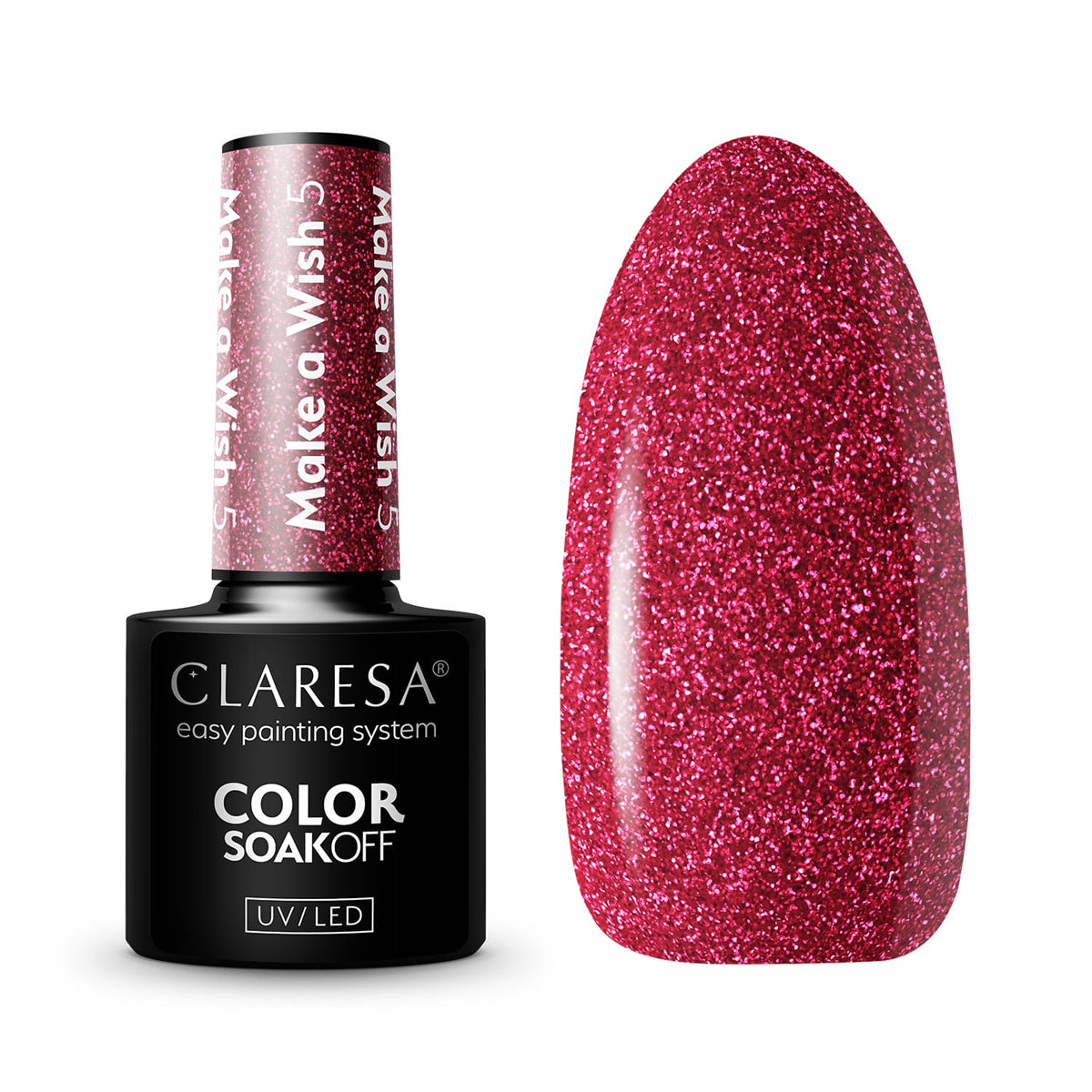 CLARESA Hybrid Polish Make a wish 5 -5g