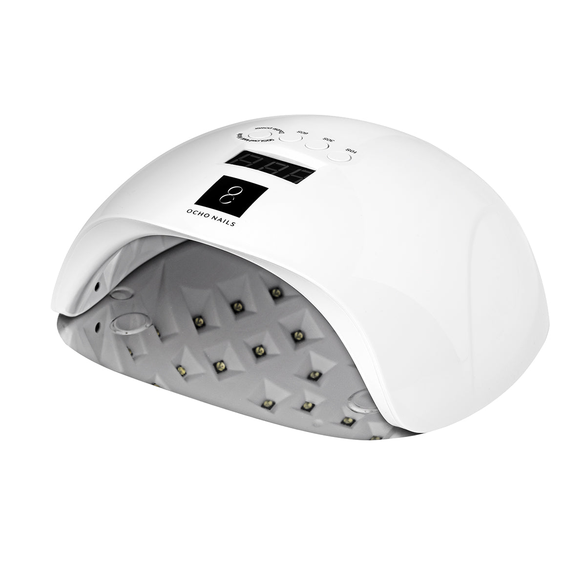 UV LED Lamp OCHO NAILS X13 65W white with mirrored bottom