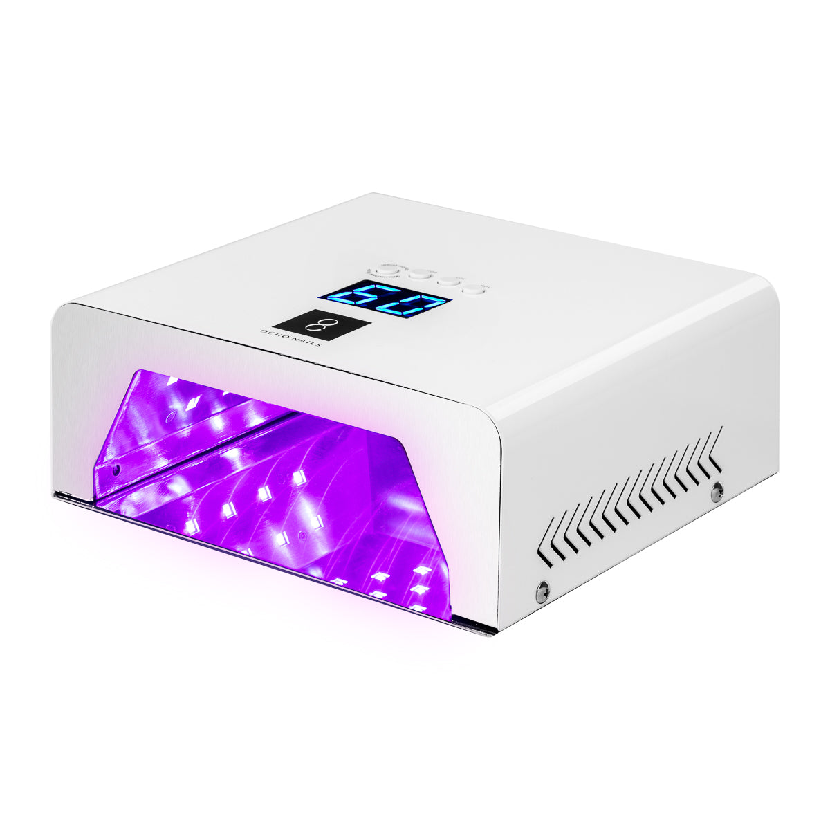 LED UV lamp OCHO NAILS PRO X23 180W metal white mirror interior