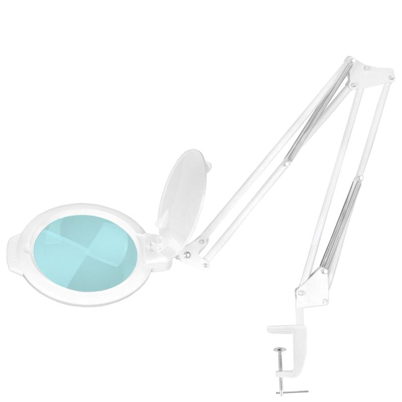 Tisch-lupenlampe lupenleuchte led moonlight 8013/6" white