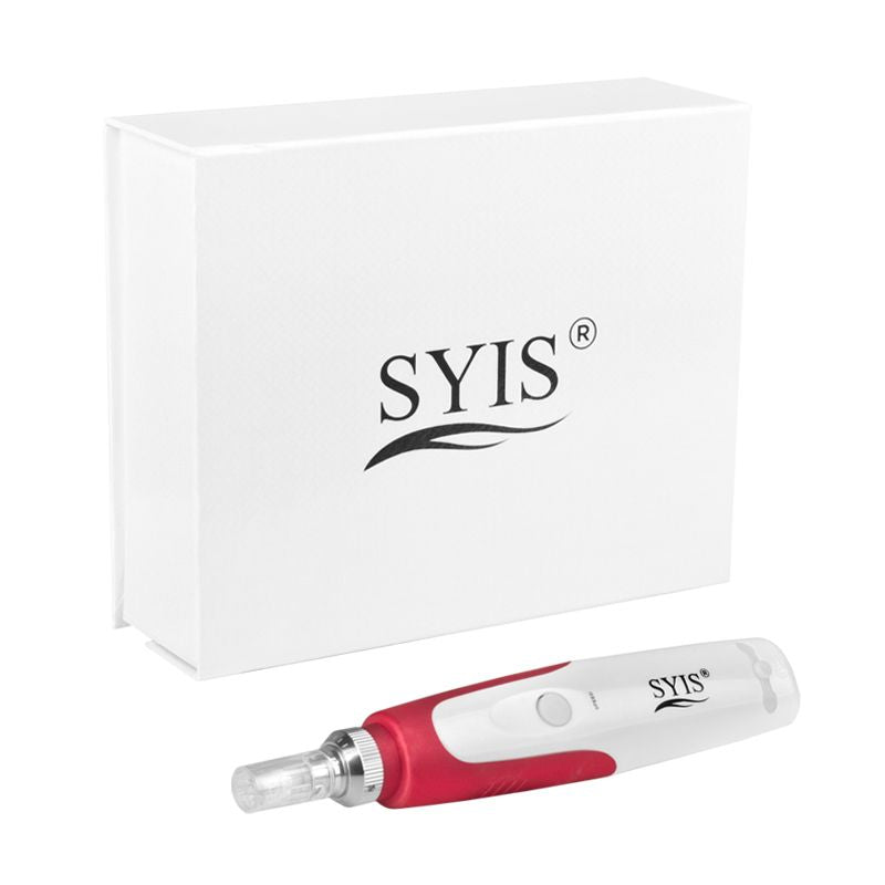 Syis - microneedle pen / stift 03 white-red