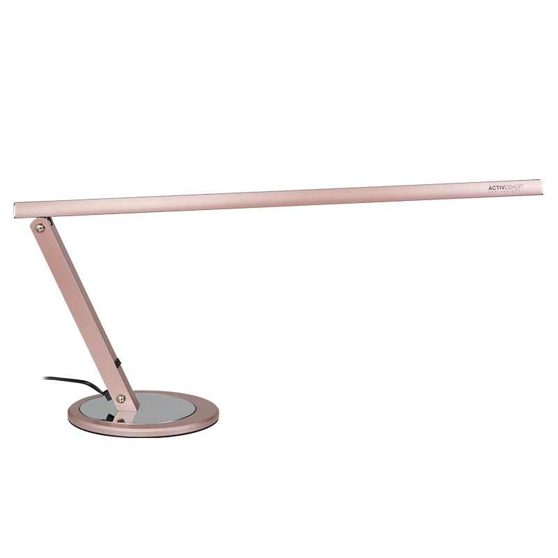 Schreibtischlampe LED slim roségold