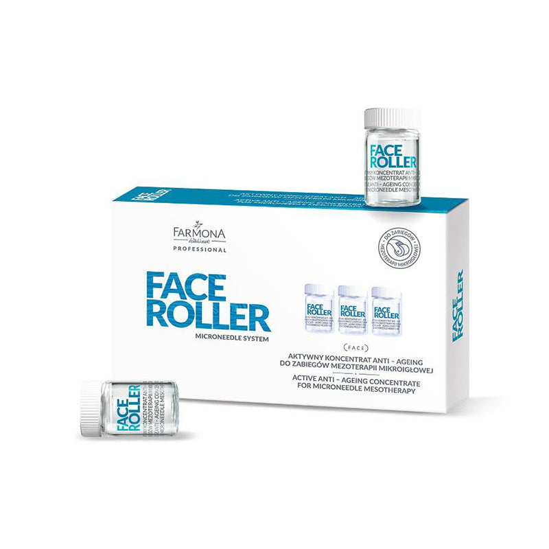Farmona Face Roller Aktivkonzentrat Anti-Aging für Mikronadel-Mesotherapie-Behandlungen 5x5ml