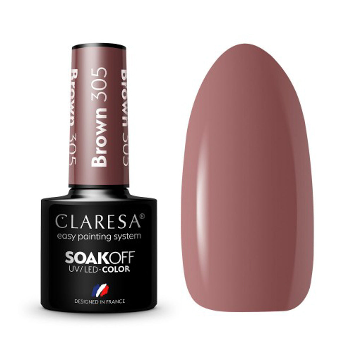 CLARESA Gel Politur BROWN 305 -5g