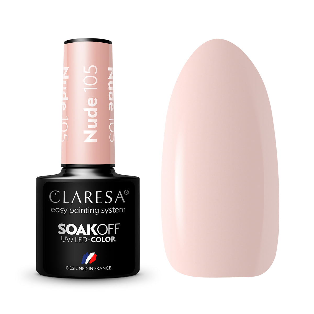 CLARESA Gel Politur NUDE 105 -5g