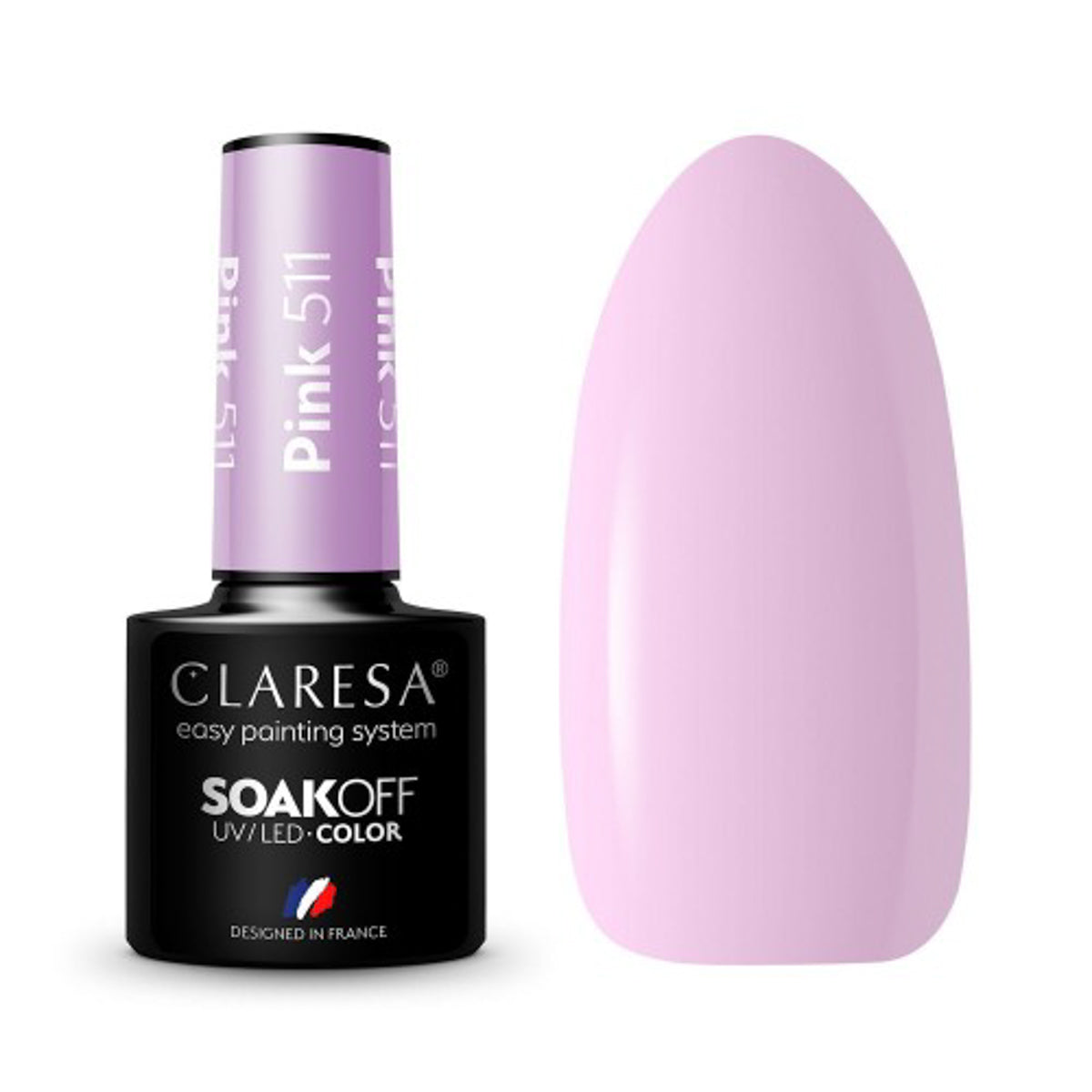 CLARESA Gel Politur PINK 511 -5g