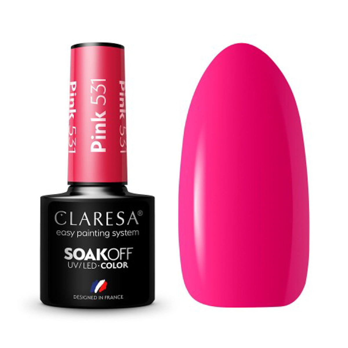 CLARESA Gel Politur PINK 531 -5g