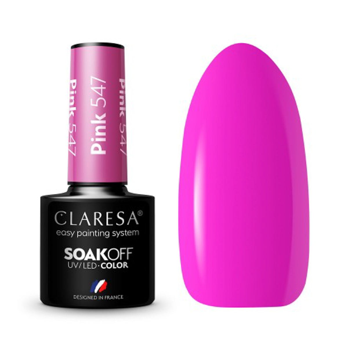 CLARESA Gel Politur PINK 547 -5g