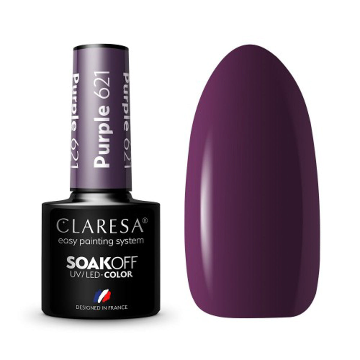 CLARESA Gel Politur LILA 621 -5g