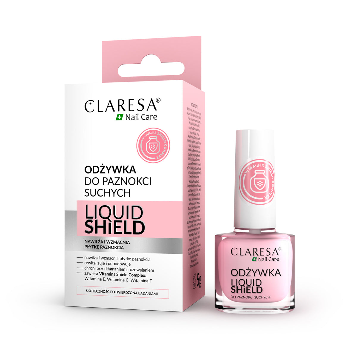 CLARESA Nagelaufbereiter Liquid Shield 5 g