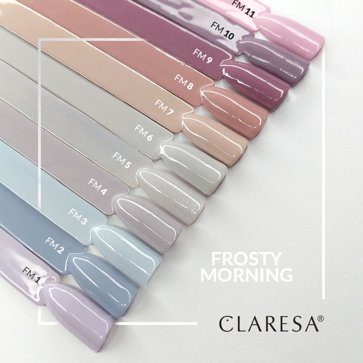 CLARESA Gel Politur Frosty Morning 2 -5g