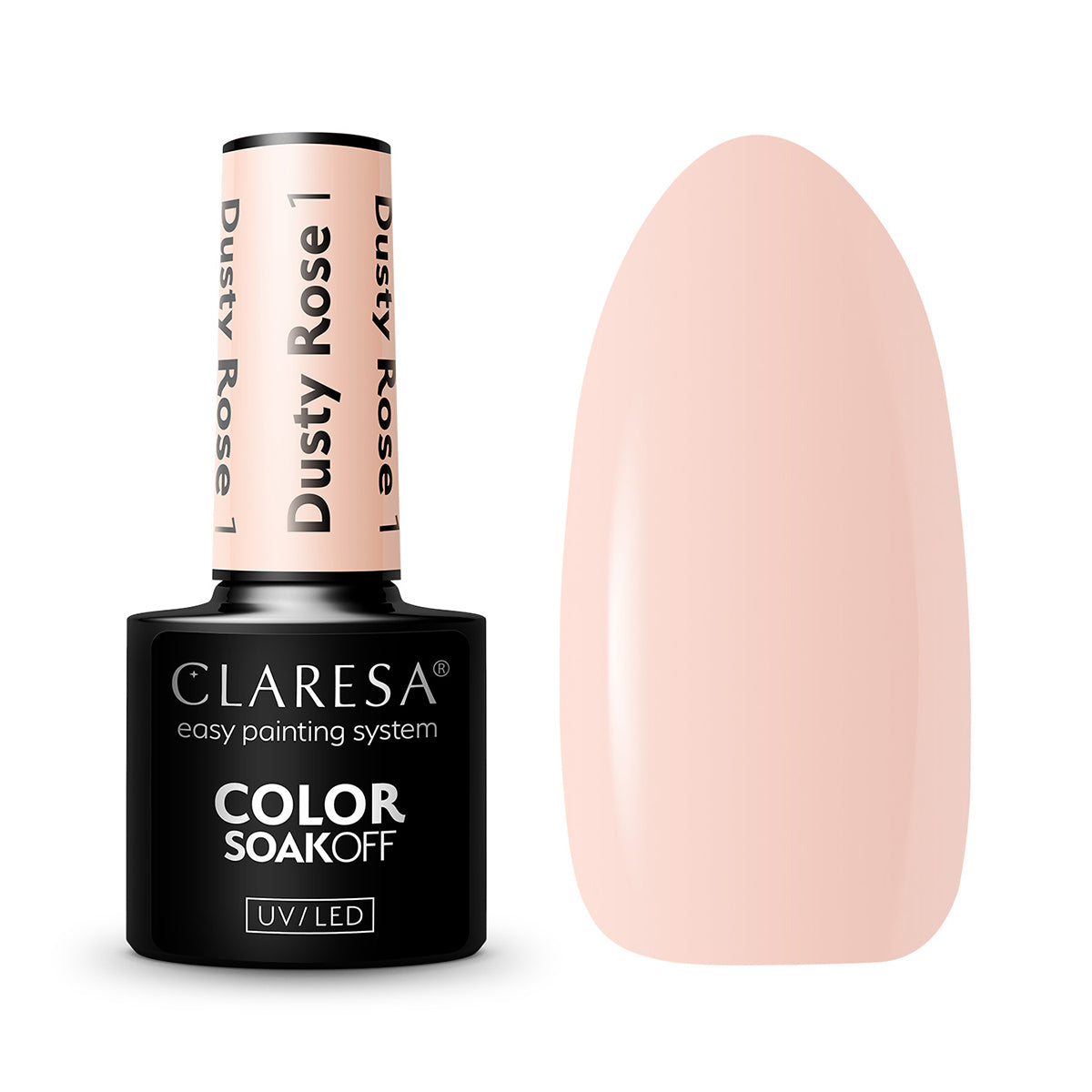 CLARESA Gelpolitur DUSTY ROSE 1 -5g