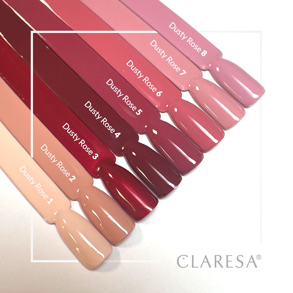 CLARESA Gelpolitur DUSTY ROSE 1 -5g