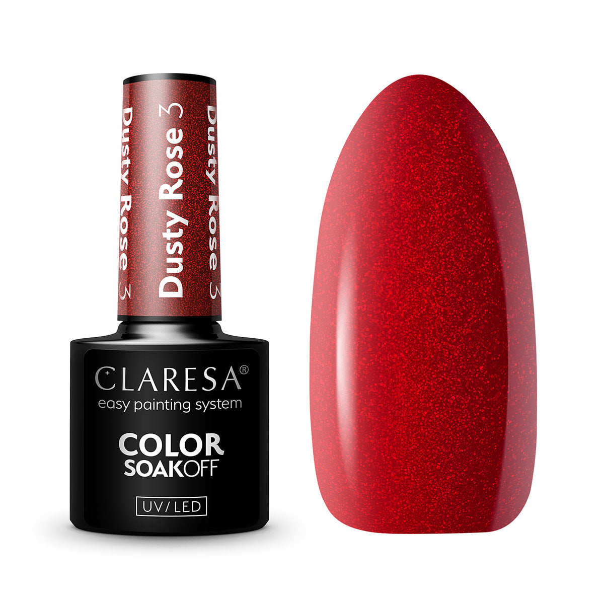 CLARESA Gelpolitur DUSTY ROSE 3 -5g